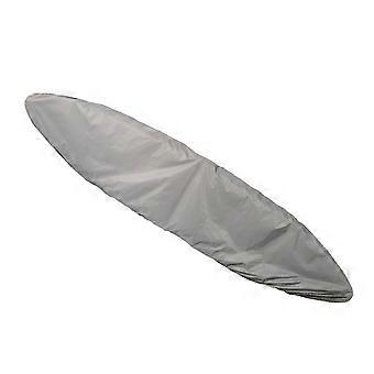 Kayak Canoe Storage Cover Waterproof and Dust-proof UV Sunblock Shield Protector Range for 5.1-5.5 Meters Fishing Boat/Kayak/Canoe(Silver)