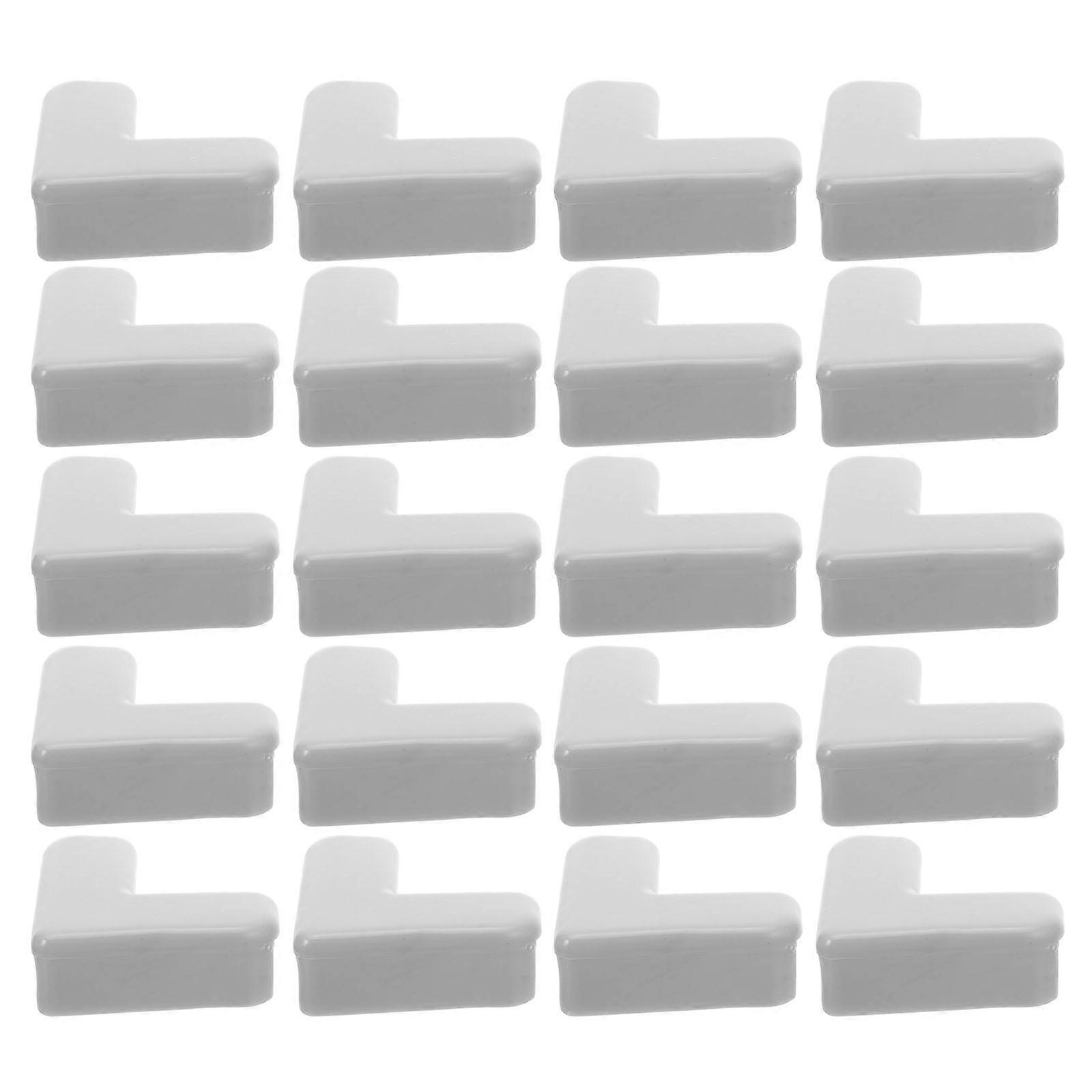 Grey Silicone Corner Protector for Protection Kid Safe 60Pcs Practical
