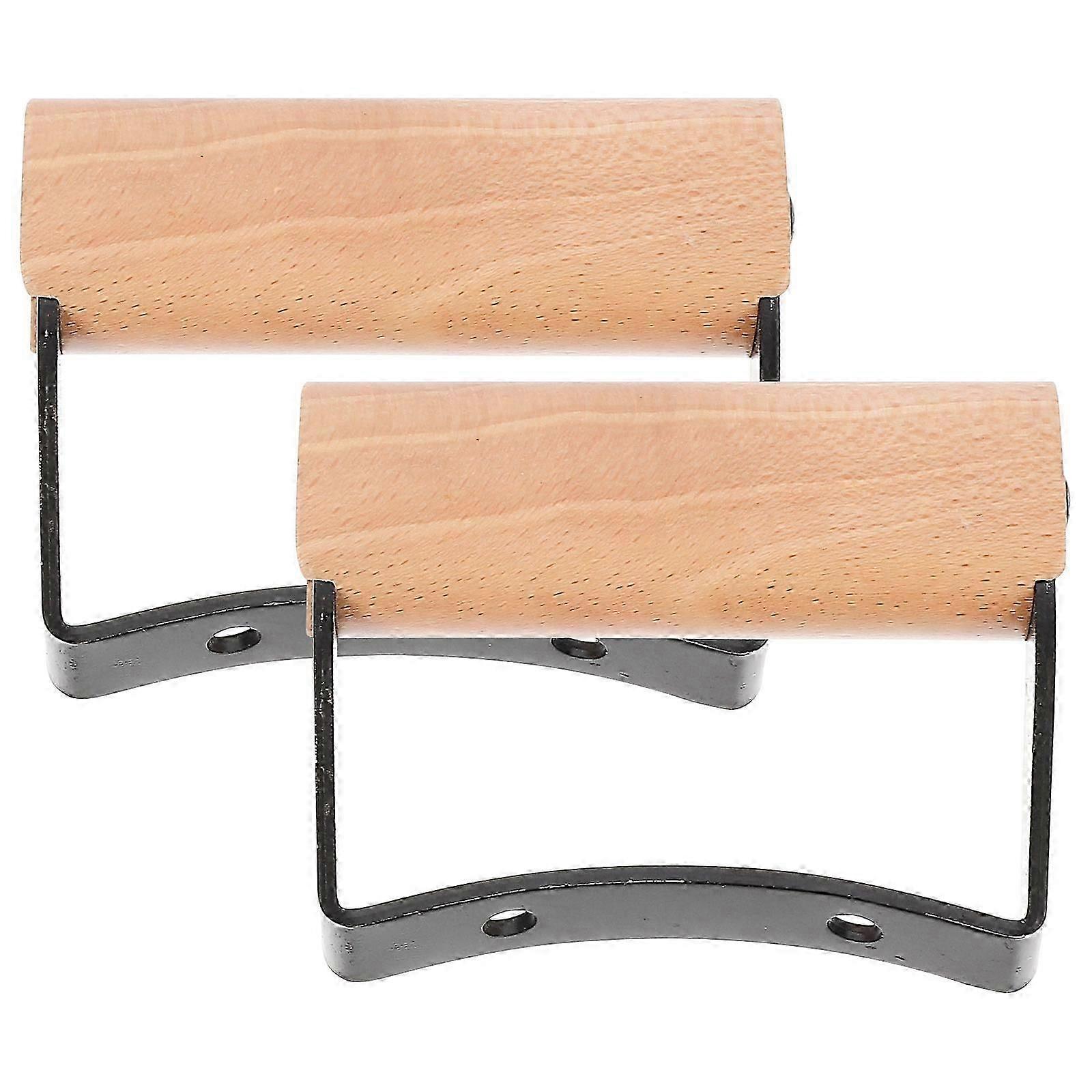 Pot Handle Heat-Resistant Side Handle for Kitchen Use 2Pcs Multi Material