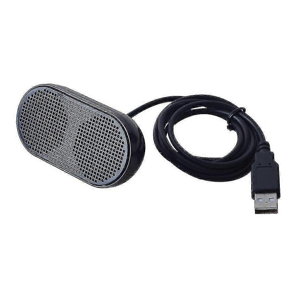 Usb mini speaker computer speaker powered stereo multimedia speaker for notebook laptop pc(black)