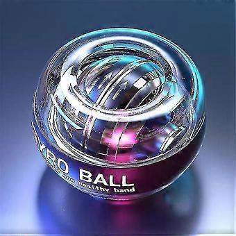 Gyro Ball Power Wrist Ball, Selvstartende håndledsøvelse Power Ball med LED-lys til håndrehabiliteringsbold