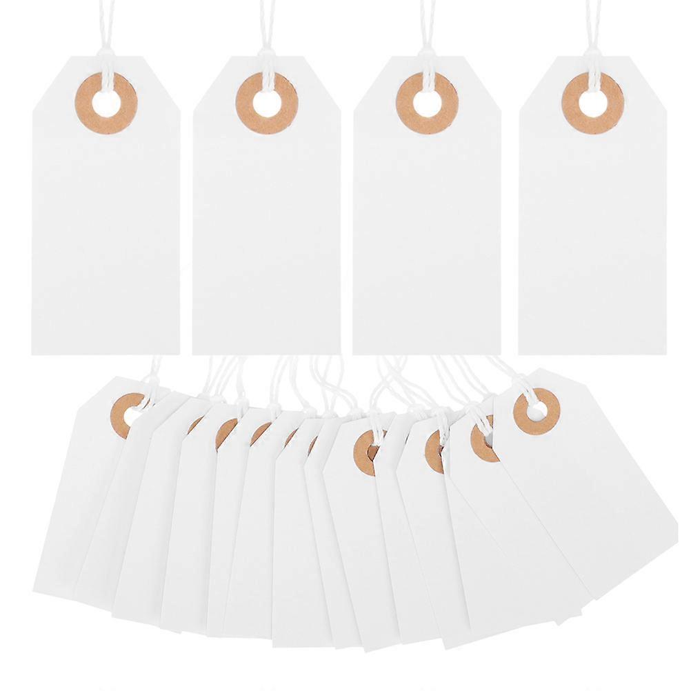 Writable Paper Tags for Clothes Hanging with String 800Pcs Lot