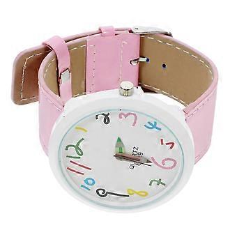 Fashion Children Watch Lovely Kids Watch for Children Use 1Pcs Pink Strap