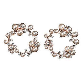 2Pcs Elegante Strass Perlen Schuh Clips Hochzeit Party Schuhe Schnallen Schmuck