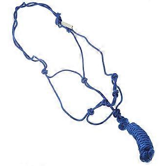 Cavallo Halter Treccia Halter Cavallo portatile Halter Knot Stiff Cloth Art Training Halter Horse Supply