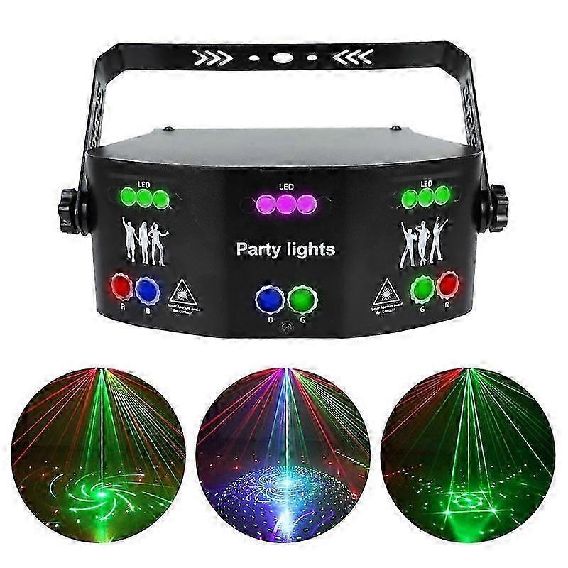 Nine eye laser strobe light