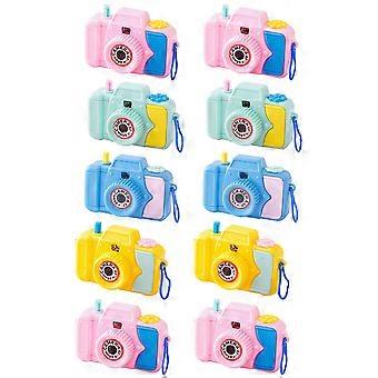 Kids Camera Toy Child Mini Camera for Kids 10Pcs ABS Projection Toy Gift Set