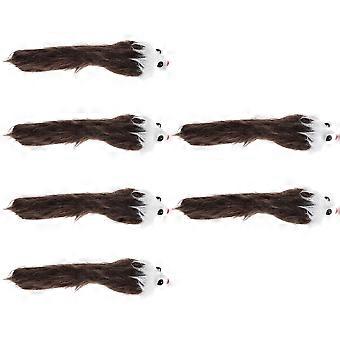 Souris en peluche douce pour chat, jouet à l'herbe à chat, lot de 30 pièces