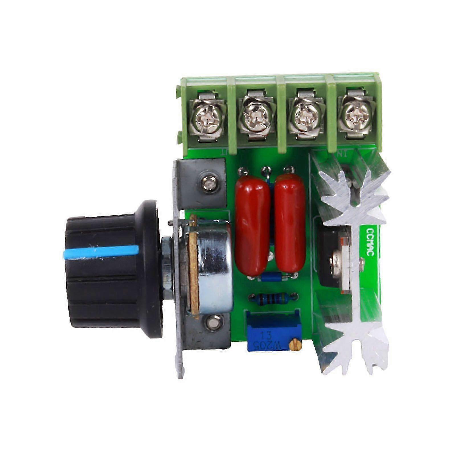 2000W AC Motor Speed Controller 50220V 25A Adjustable Motor Speed Controller Voltage Regulator
