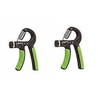 Professional fitness hand trainer, set of 2 finger dumbbells adjustable from 10-40kg, finger trainer