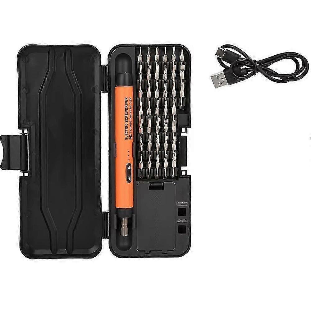 Electric Screwdriver Set Precision Power Tool Kit Rechargeable Wireless Small Bits for Mobile Cell Computer Repair
