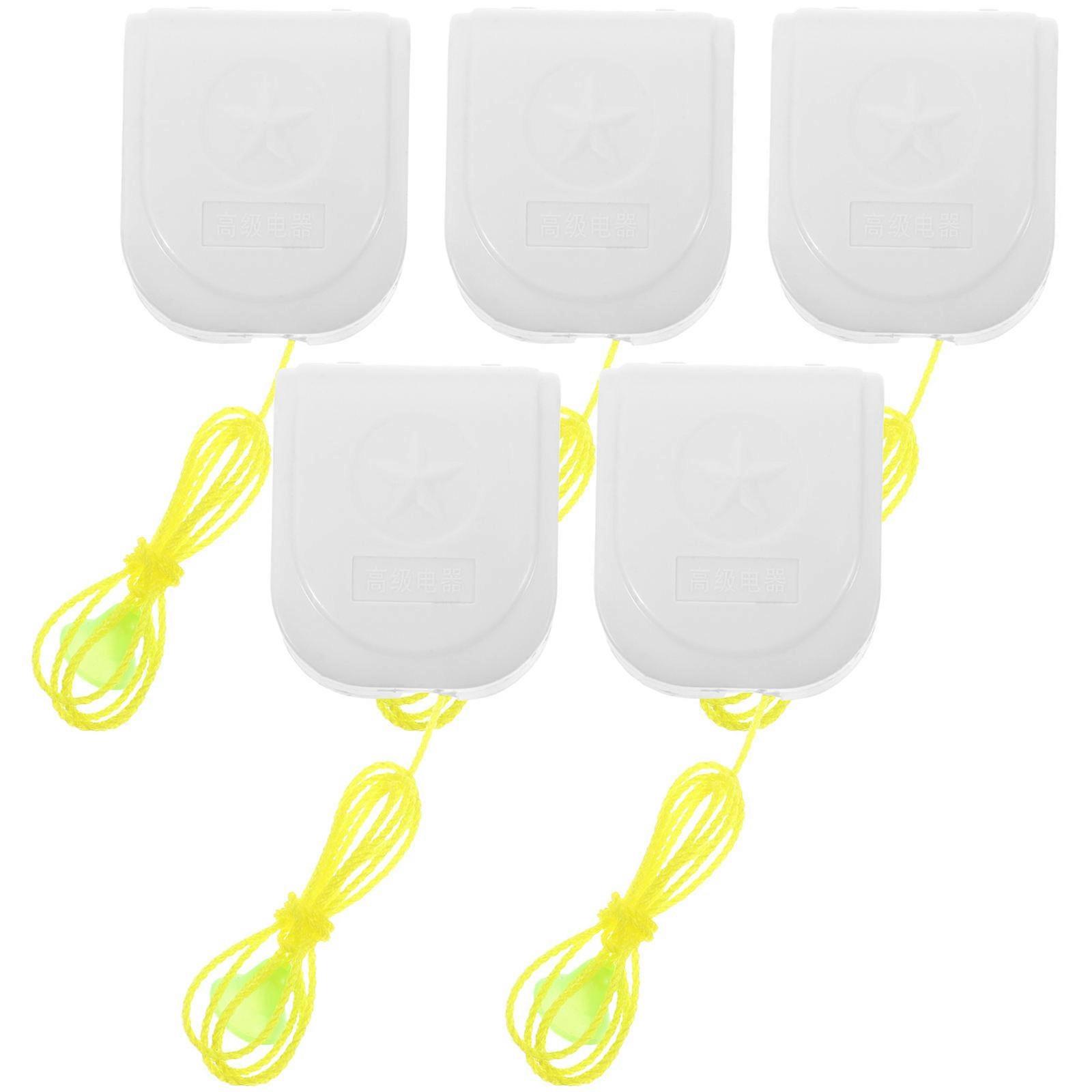 10Pcs Light Pull Rope Lamp Pull Switch for Plastic Material