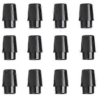 12Pcs Golf Ferrules Compatible with Irons 0.370 Inch Tip Irons Shaft Golf Club Shafts Sleeve Adapter