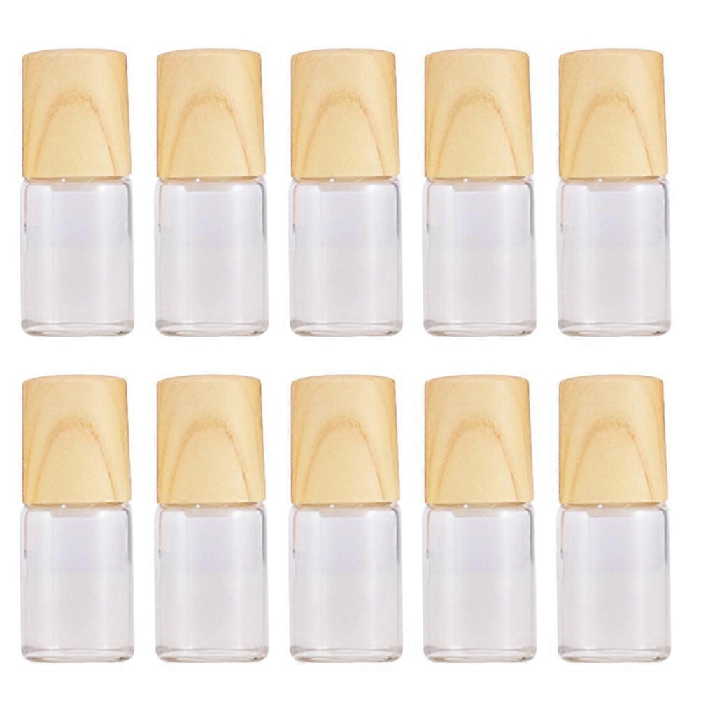 Glass Perfume Bottles for Storage 10Pcs Refillable Roller Bottles 2Ml