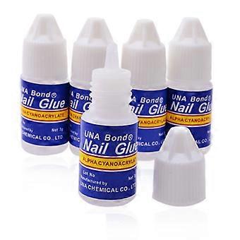 3 pcs Tip glue, nail glue, 3g glue for loose nails.A3