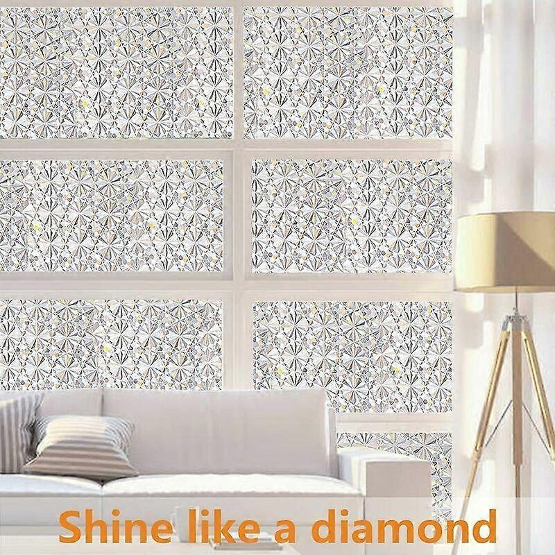 3D Decorative Privacy Film, Translucent, Removable