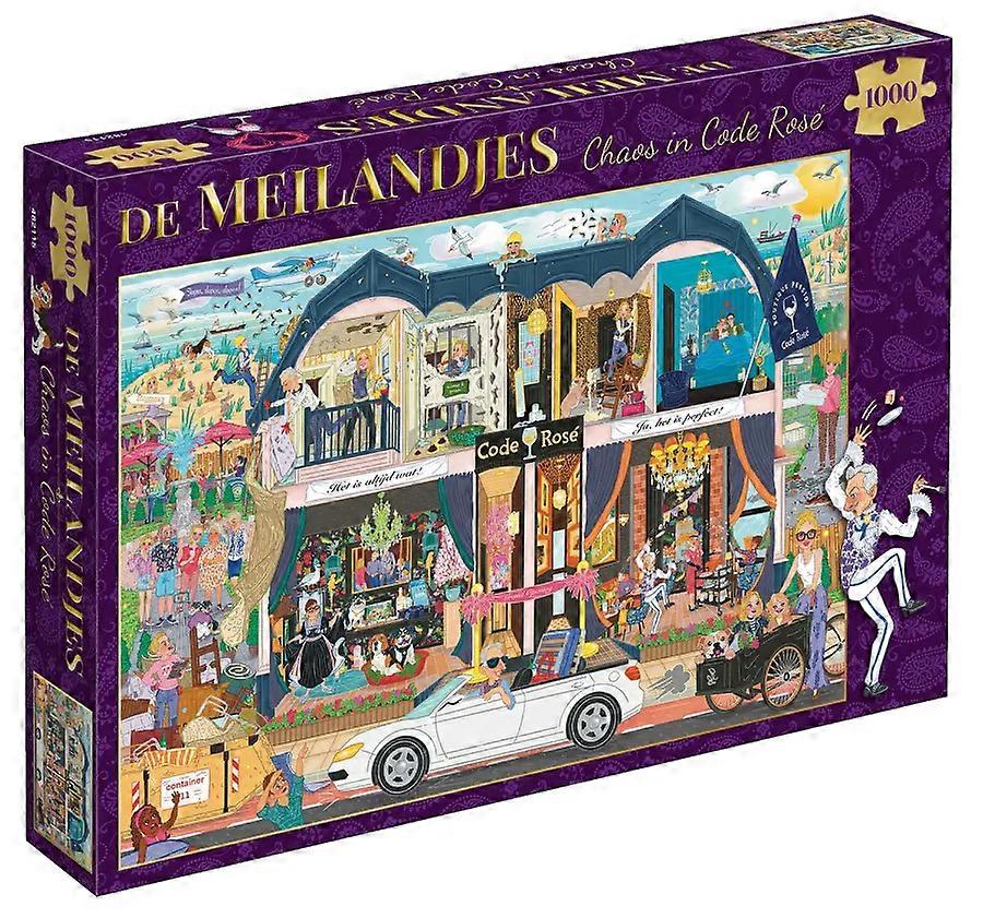 The Meilandjes - Chaos in Code Rosé Puzzle 1000 Pieces
