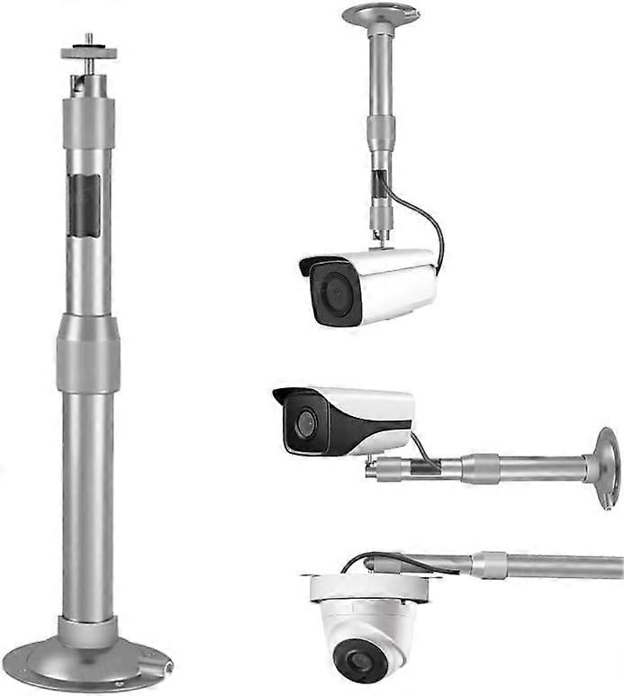 30-60cm Adjustable CCTV Camera Ceiling Wall Mount Bracket with 1/4in Screw