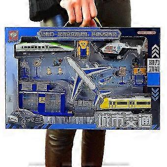 Bounce-Action City Traffic Playset