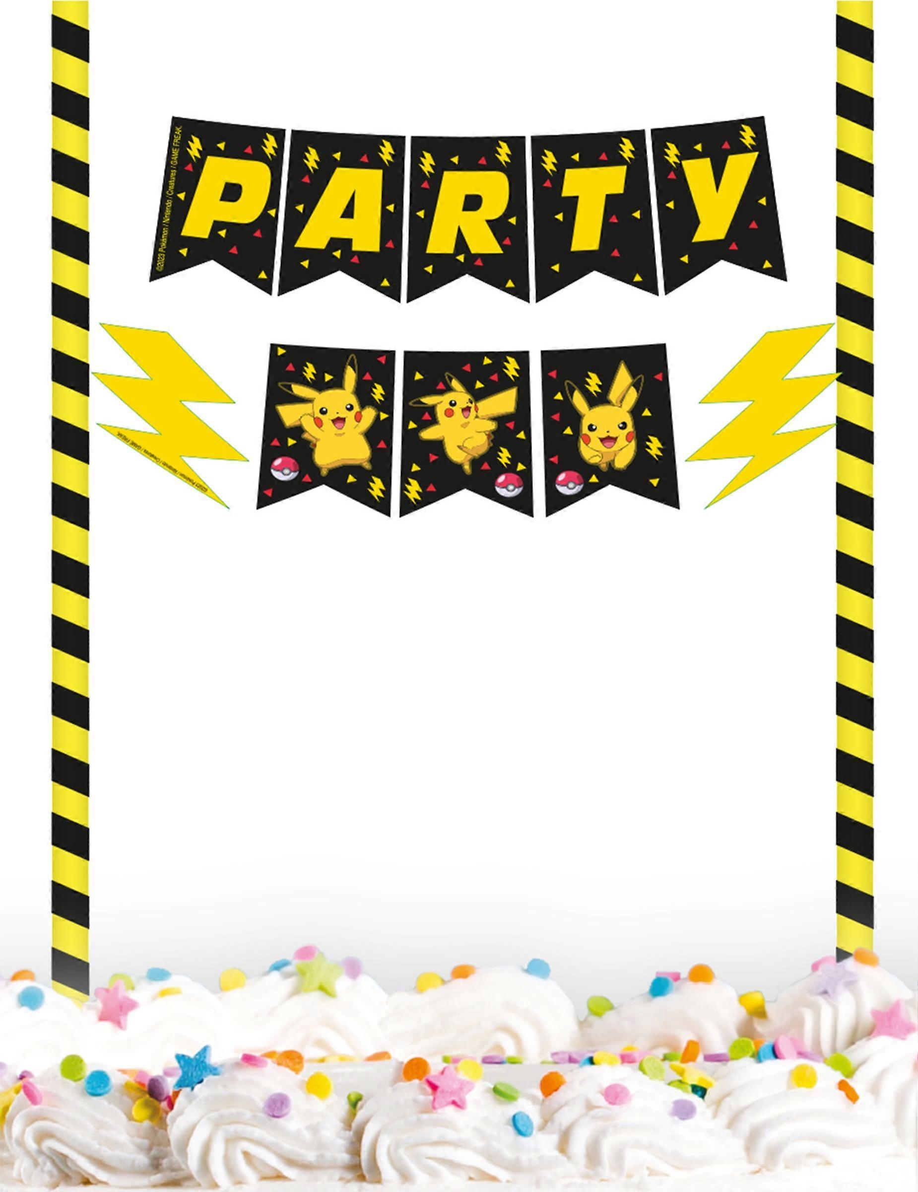 Pikachu Pokémon Cake Topper