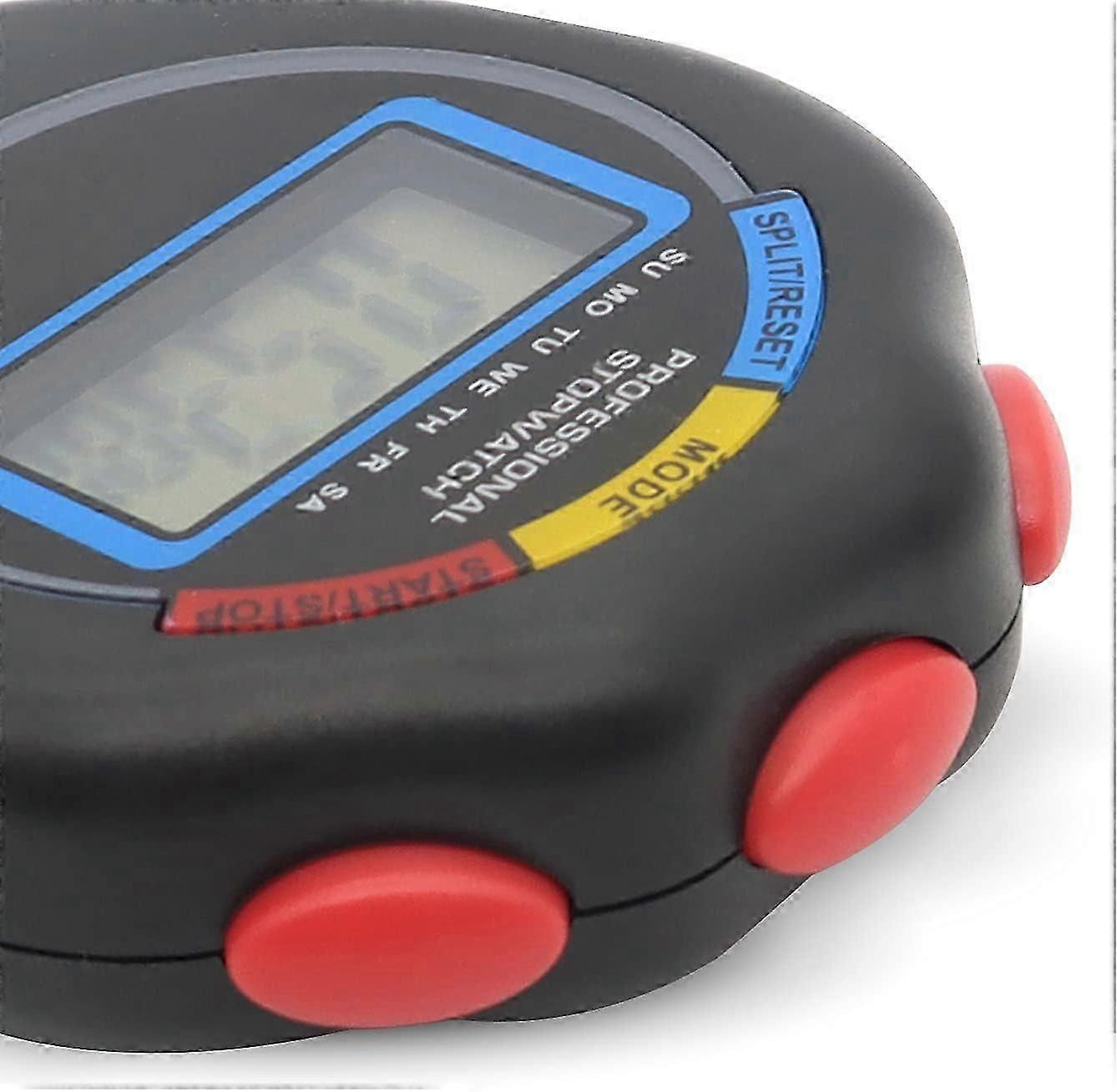 Electronic stopwatch timer for athletics with date and time function - 6 pack set