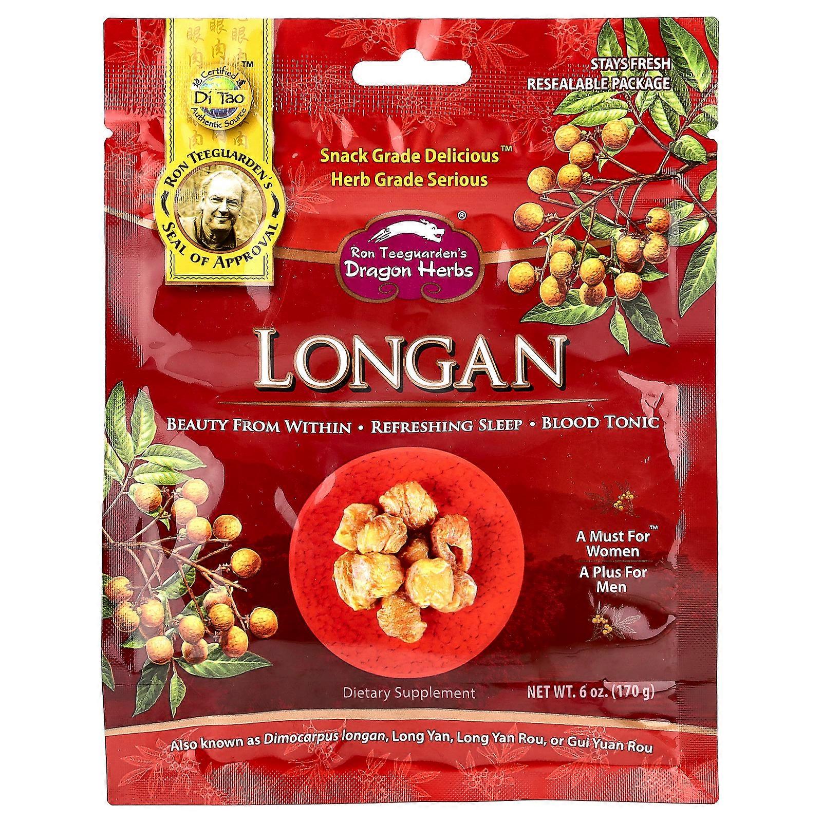 2 x Dragon Herbs, Longan, 6 oz (170 g)