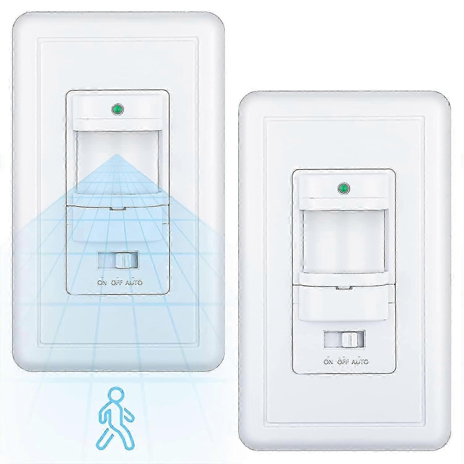 Motion Sensor Light Switch Motion Sensor Switch 4a, 500w Smart Light Switch Motion Switch Pir Infrared Motion Activated Wall Switches Neutral Wire Req