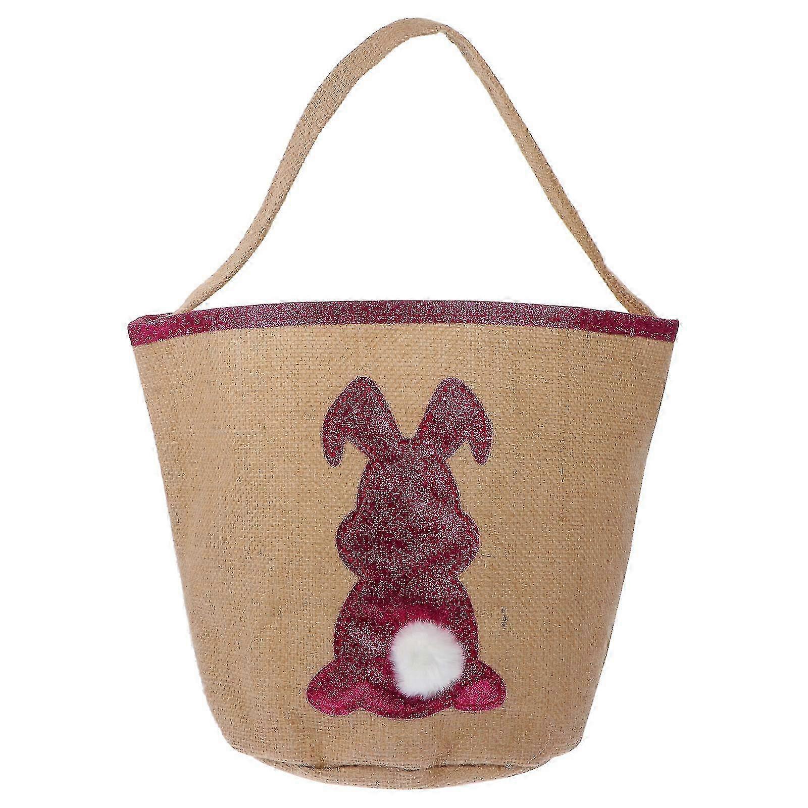 Rosy Cotton Easter Candy Bag