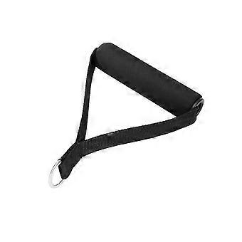Pull Handles Resistance Bands Exercise Band Handles Tube Workout Gym Yoga Fitness Stretch (1pc, black)