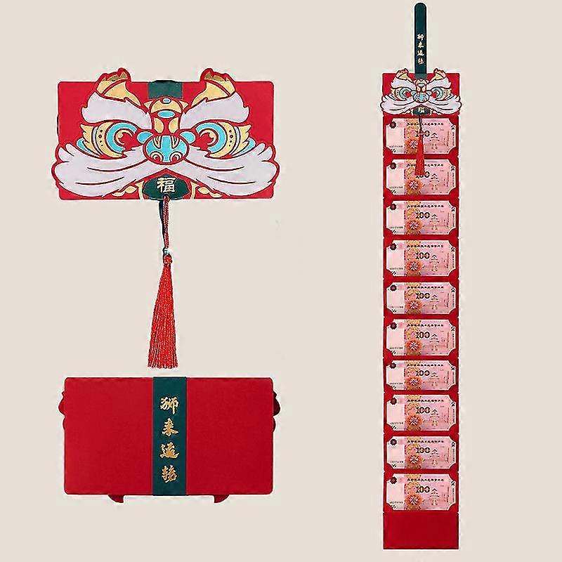Tiger Year 2026 Foldable Red Envelopes