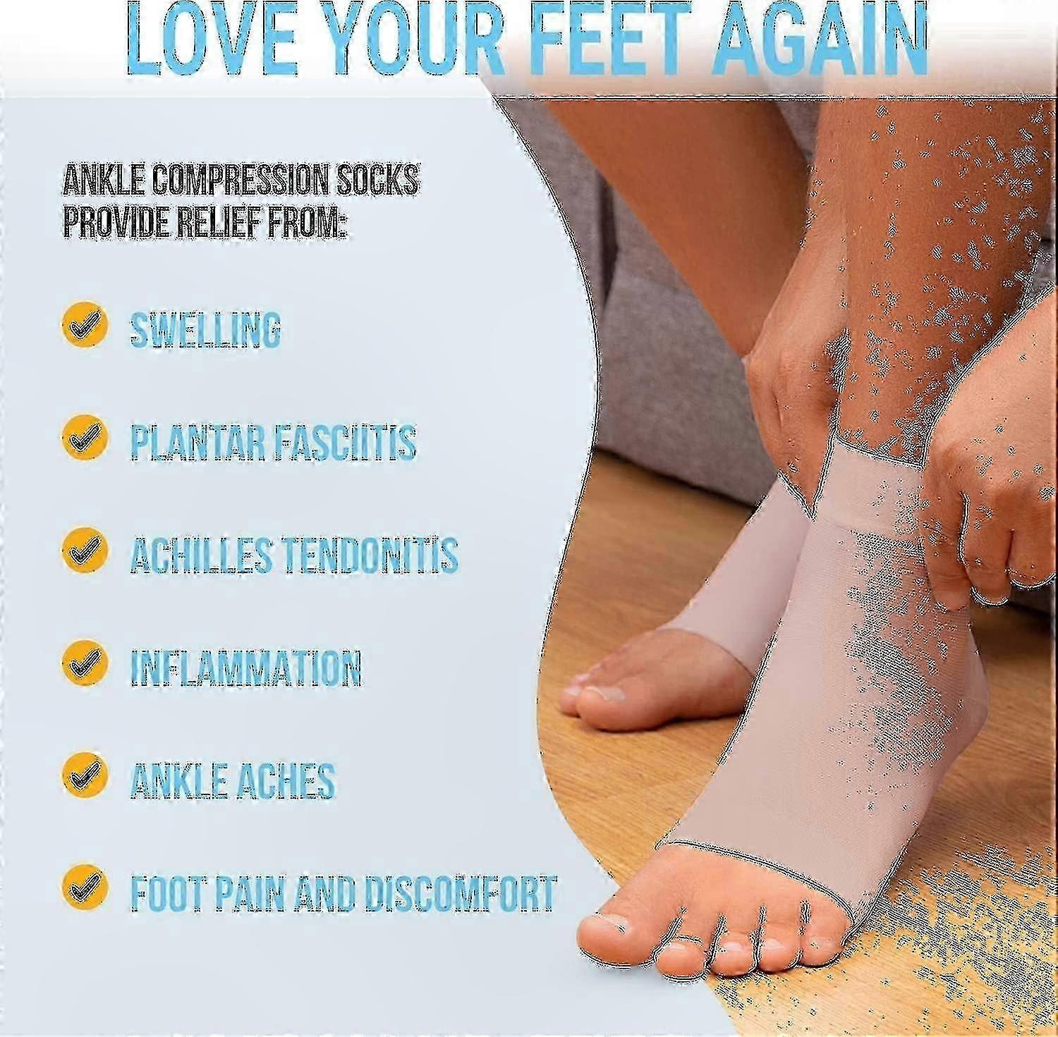 Discreet Ankle Support Sleeve