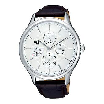 Pulsar oxford reloj para Mujer Analógico de Cuarzo con brazalete de Piel de vaca PU3005X1