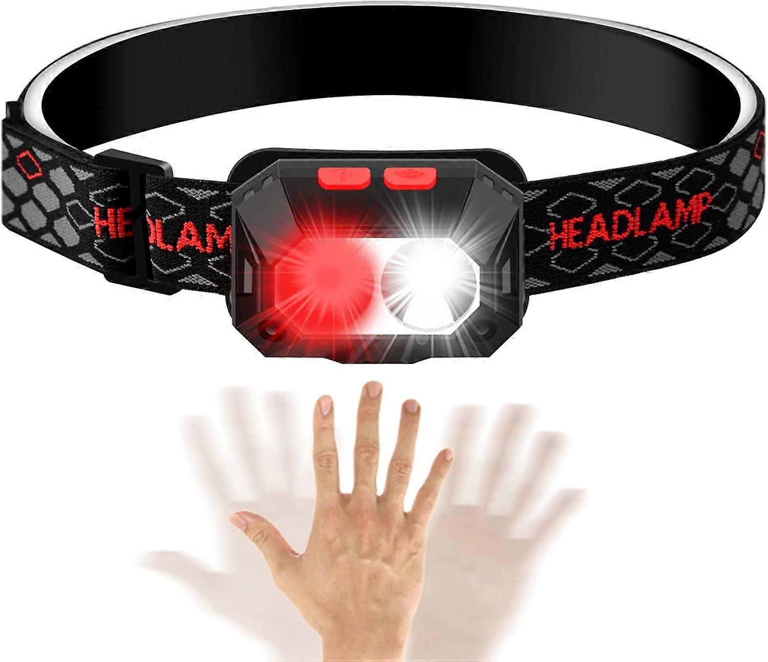 USB Rechargeable Waterproof Ergonomic Headlamp
