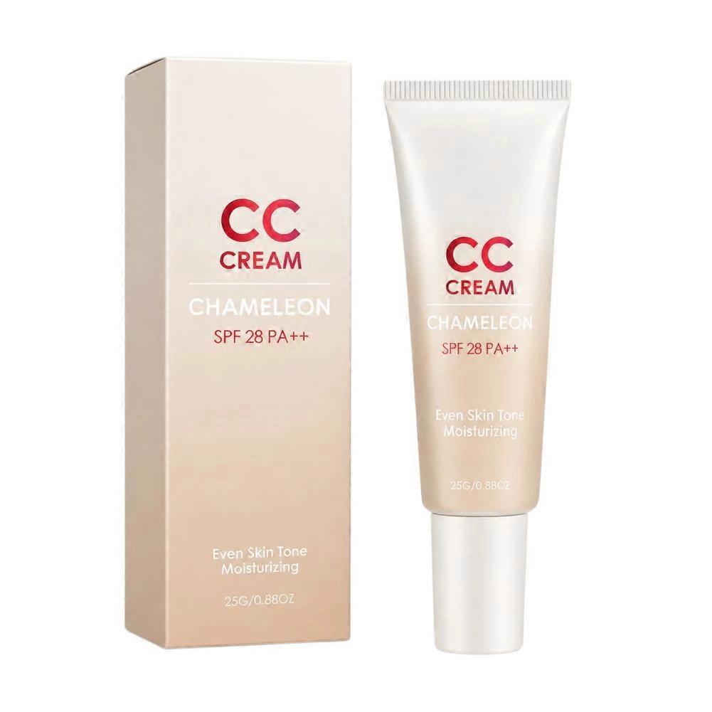 Hydrating Color Changing CC Cream 25g SPF 28 Sun Protection Even Tone Long Lasting Moisture Daily Natural Cover