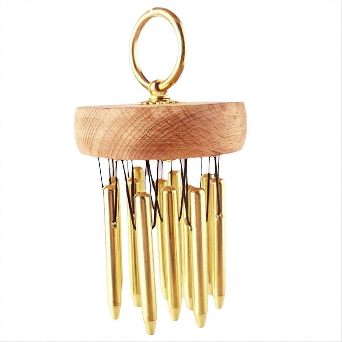 High-Frequency 12-Bar Wooden Chime