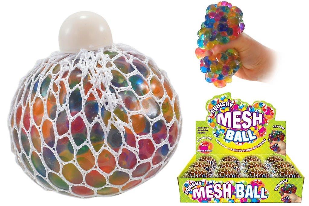 Squishy Colour Mesh Ball