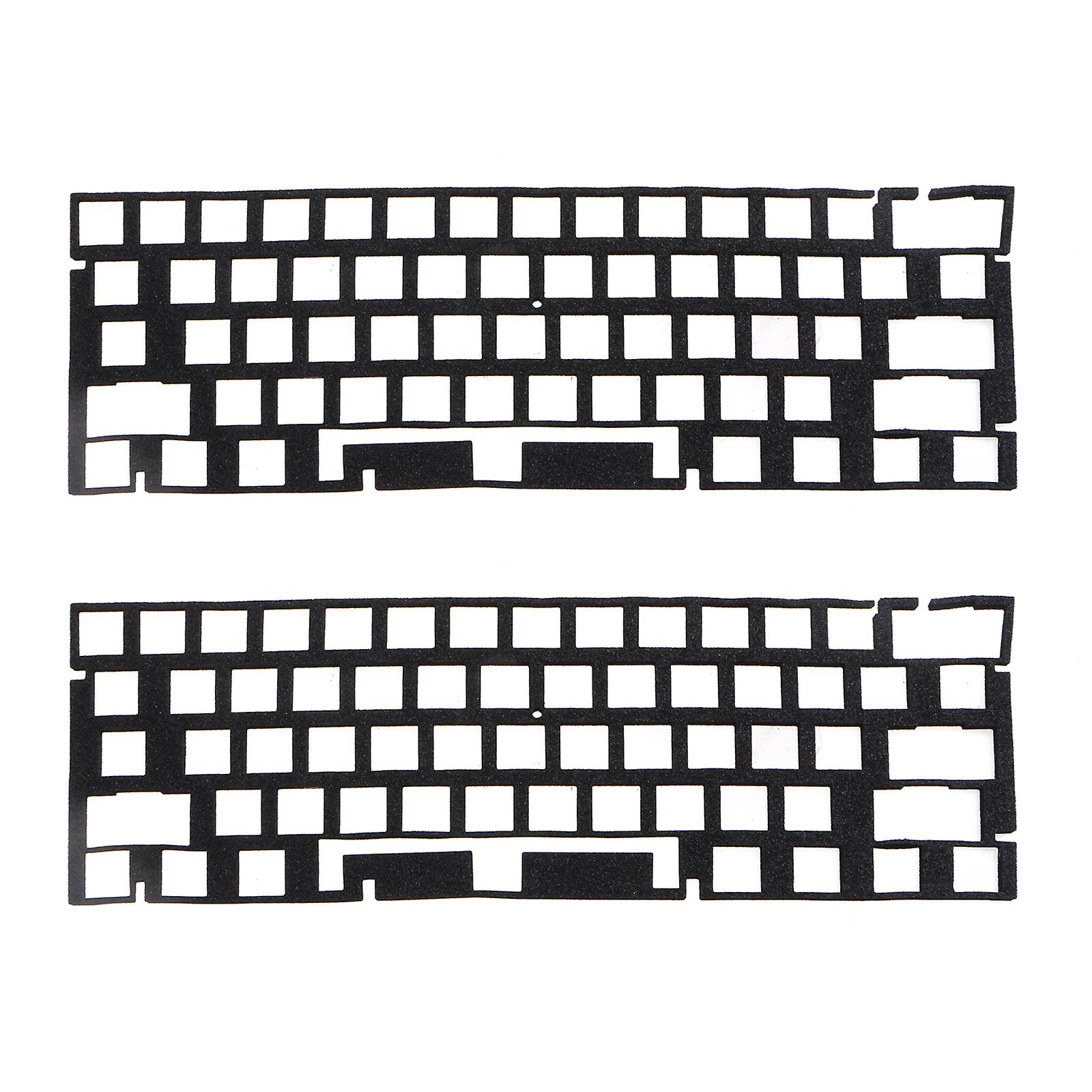 2stk lyd dæmpende måtte mutte bomuld pude switch lyd dæmpere ark bløde puder