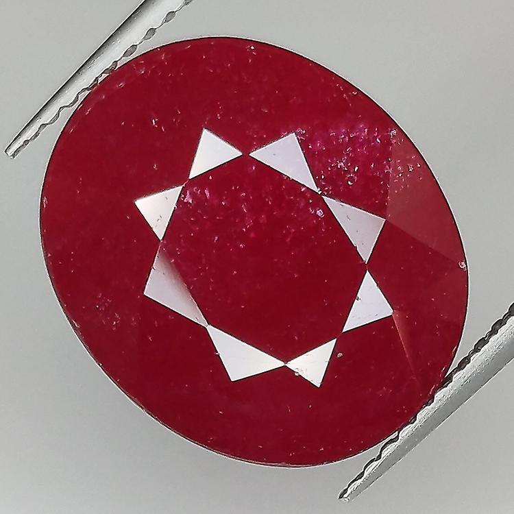 Emerald Cut Ruby 13.72ct awo48