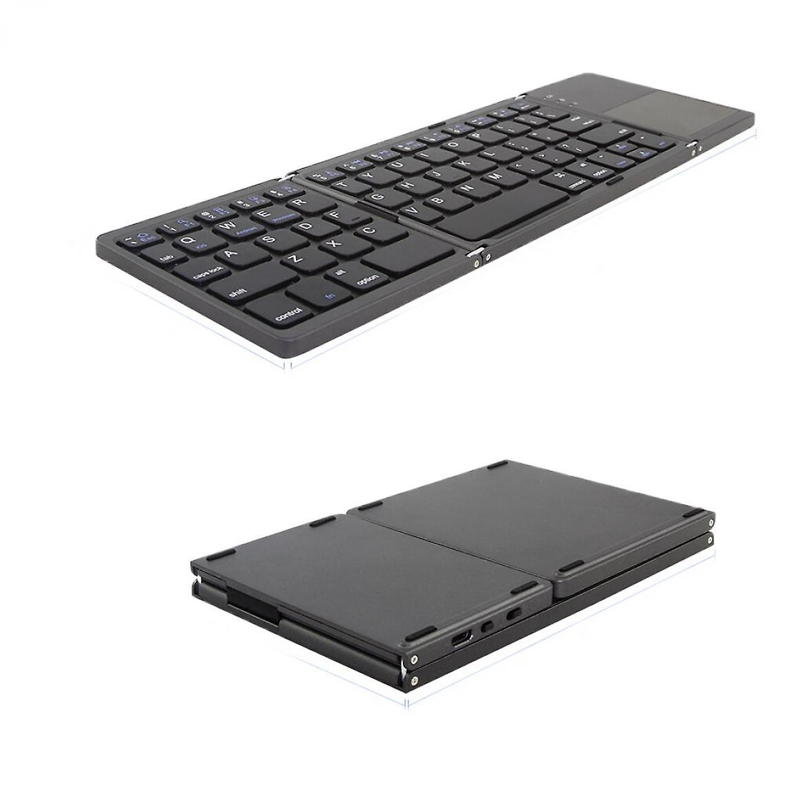 Foldable Gaming Keyboard Bluetooth Keyboard With Mobile Phone Ipad Ultra-thin Wireless Keyboard Portable Foldable Keyboard | Keyboard (black)