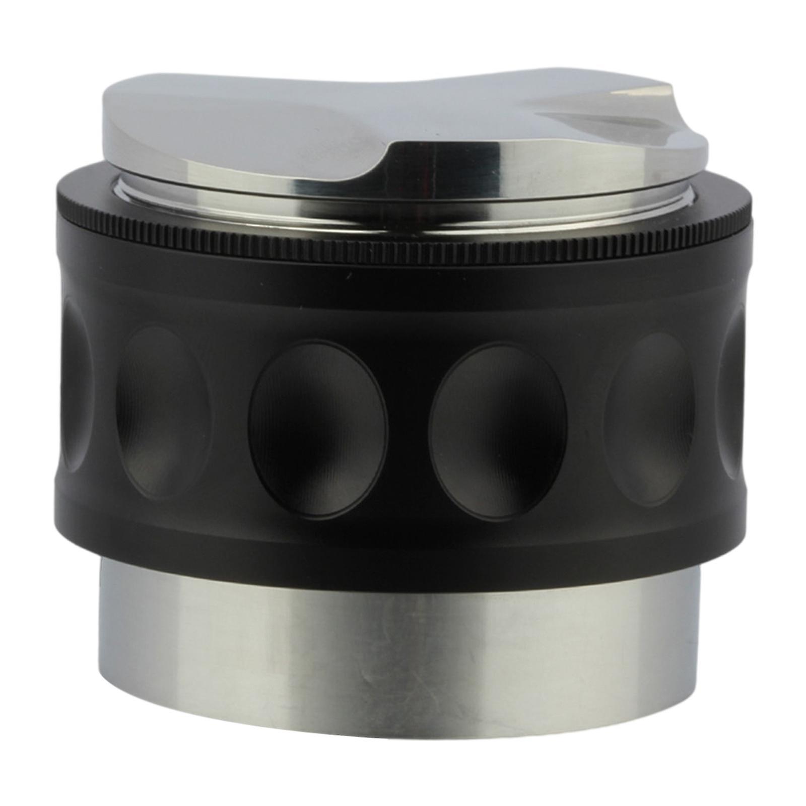 Coffee Distributor Tamper Dual Head Coffee Leveler Distribution 58mm  Silver