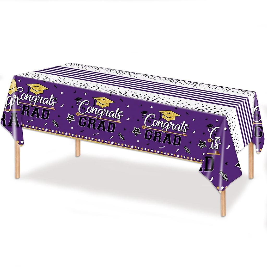 Graduation Tablecloth for Rectangle Tables 54"x108" Waterproof Table Cover 2023