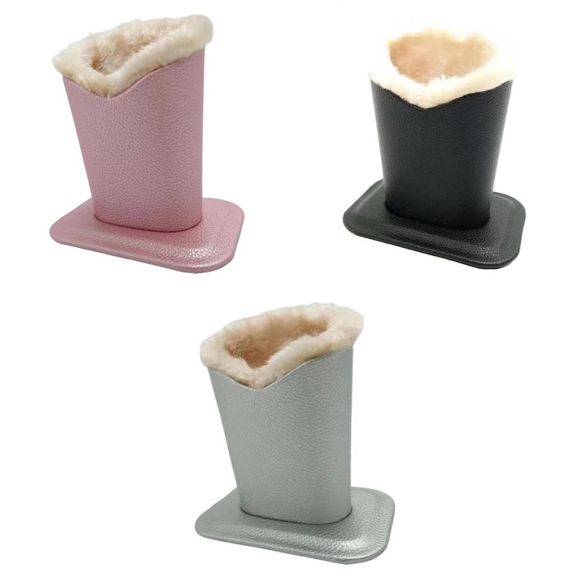 Anti Scratch Plush Eyeglasses Holder Stand Protective Glasses Case Rack 3pcs