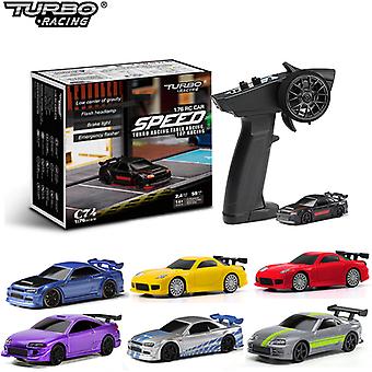 Turbo Racing 1:76 C64 C73 C72 C74 Drift Rc Car With Gyro Radio