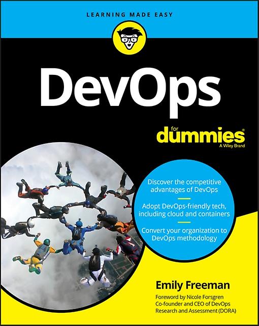 Devops For Dummies by Emily Freeman Paperback Book