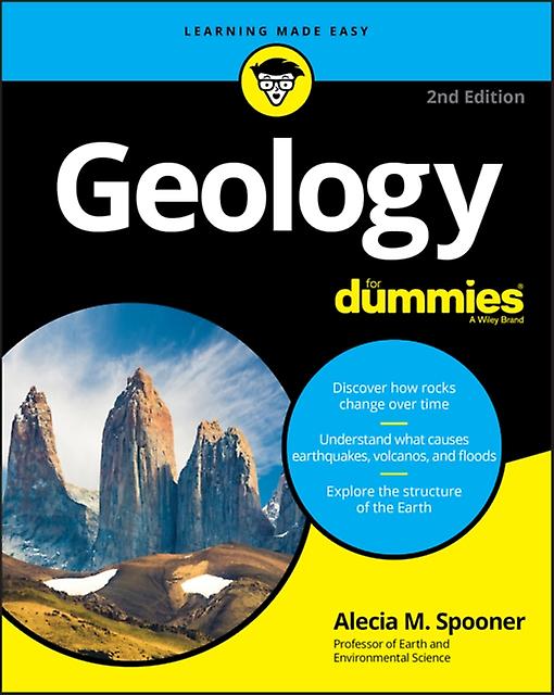 Geology For Dummies by Alecia M. Spooner Paperback Book