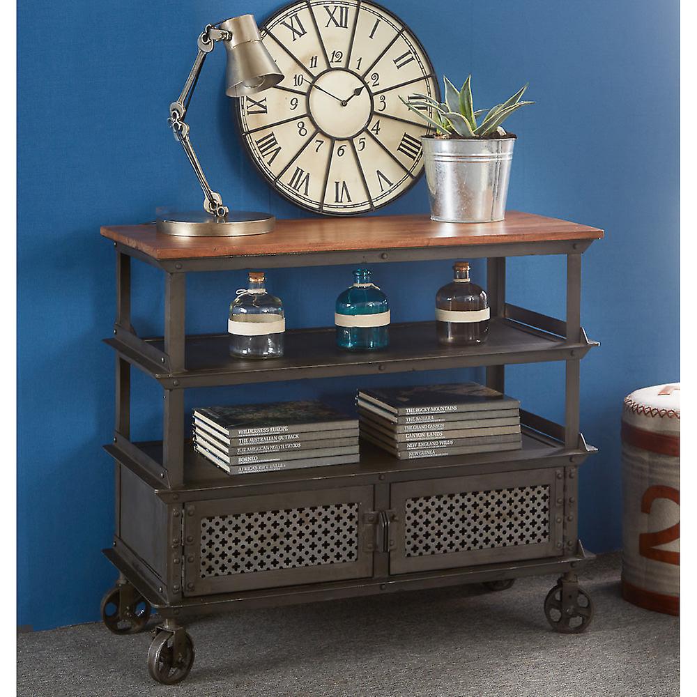 Gavina Industrial Console Table
