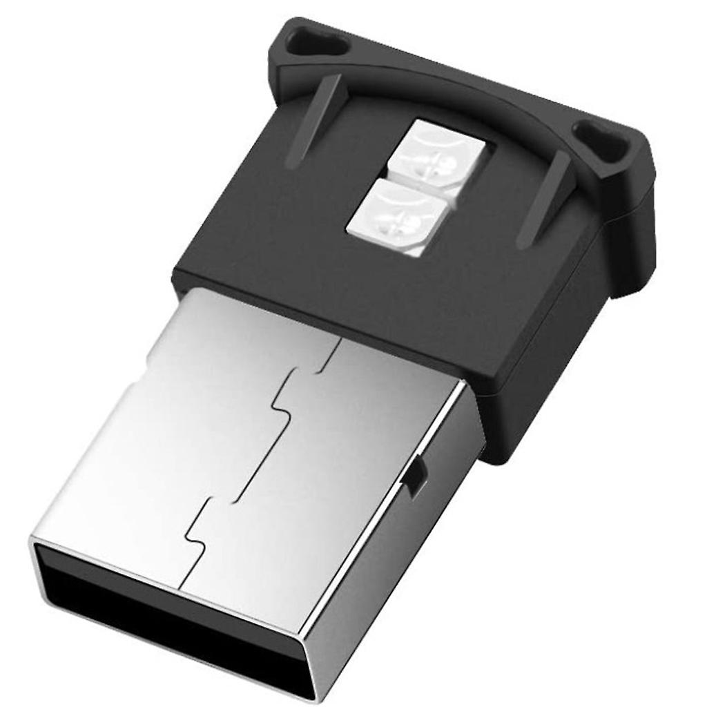 Mini USB LED RGB Ambient Light Brightness Adjustable 8 Color Changeable Lamp