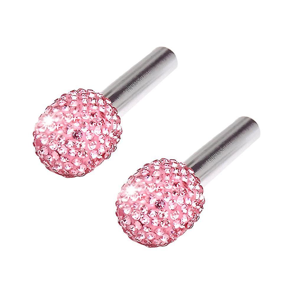 1 Pc Automotive Door Lock Knob Car Door Diamond Mention Bolt