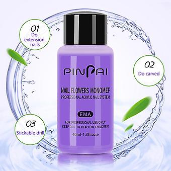 40ml Acrylic Liquid Monomer Crystal Nail Art Nail Extension Carving Liquid