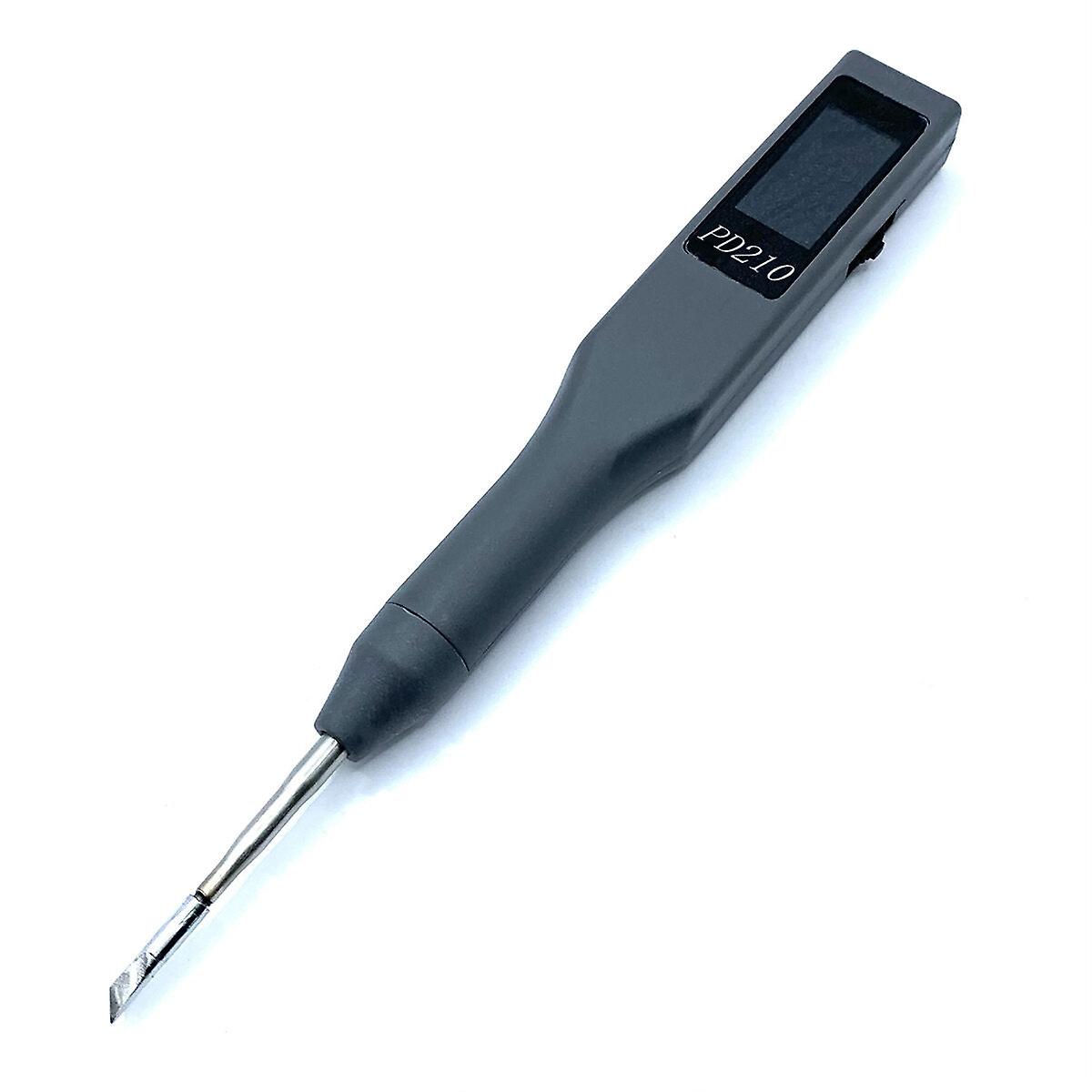 Pd210 Professional 70w Adjustable Temperature Soldering Iron Tft Screen For Precision Diy Projects High Efficiency Fast Heating Pd3.0 Fast Charging